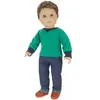 Sophia's - 18 "Puppe - Shirt, Flanellmanschuhejeans & Produktbild-Vorschau 2
