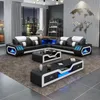 Ecksofa Polster Ecksofa L Form Couchtisch Sideboard Produktbild-Vorschau 1