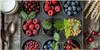 Küchenrückwand Spritzschutz Glas mit Motiv Bunte Beeren 40 Produktbild-Vorschau 3