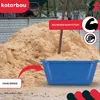 KOTARBAU® Mörtelkübel eckig 55 L Blau Kunststoff Produktbild-Vorschau 2