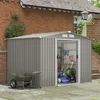 Szopa narzędziowa COSTWAY z fundamentem, 260x207x180cm, Podgląd zdjęcia produktu 2