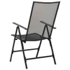 vidaXL Chaises pliantes 4 pcs. Mesh acier anthracite Voir les images du produit 4