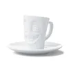 FIFTYEIGHT Espresso Mug mit Henkel 80ml - Witzig weiß Produktbild-Vorschau 4