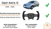 Autoradio Einbaupaket mit Pioneer MVH-S320BT für Opel Astra Produktbild-Vorschau 2