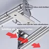 Hängeleiste Küchenreling, Küchenhakenleiste 12 Haken mit Produktbild-Vorschau 6