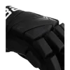 A close-up view of a black hockey glove. Podgląd zdjęcia produktu
