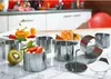 CHG Dessert- und Speisering Set, Edelstahl, 8-teilig, ca. Ø Produktbild-Vorschau 5