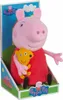 A plush toy of Peppa Pig sitting in its retail packaging. Produktbild-Vorschau
