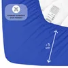 Jersey Topper Spannbettlaken Spannbetttuch 100% Baumwolle  Produktbild-Vorschau 4