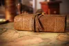 Vintage Leder Journal Antik Handgemachtes Leder Gebunden Produktbild-Vorschau 5
