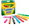 Crayola 03-8223, 8 kleuren, Zwart, Blauw, Bruin, Groen, Productafbeelding-voorbeeld 3