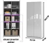 SIMPLYFURN Armoire de bureau Amira T00 | Armoire à dossiers Voir les images du produit 6