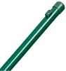 A green fence post with a cap and a small attachment is shown diagonally against a white background. Produktbild-Vorschau