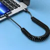 INF 1.5M USB Typ-C auf Typ-C Spiralkabel - 5A Produktbild-Vorschau 5