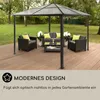 Blumfeldt Pavillon 3x4m, Rostfreier Aluminium-Pavillon mit Produktbild-Vorschau 6
