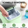 ZMH Eiswürfelmaschine Mini Eiswürfelbereiter Maschine Leise Produktbild-Vorschau 5