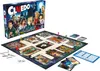 A Cluedo board game set, including the box, board, playing pieces, dice, and cards, displayed on a white background. Podgląd zdjęcia produktu