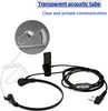 Retevis Walkie Talkie Throat Microphone Headset 2kolíkový Náhled obrázku produktu 3