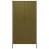 vidaXL Armoire vert olive 90x50x180 cm acier Voir les images du produit 8