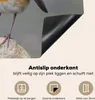 KitchenYeah© Herdabdeckplatte Vogel - Rotkehlchen - Felsen Produktbild-Vorschau 4