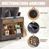 LVHOM Schlafsofa 3 in 1 mit USB und LED, 3 Sitzer Sofa mit Produktbild-Vorschau 3