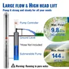 VEVOR Tiefbrunnen-Tauchpumpe, 2200 W, 230 V, 9,8 m³/h Produktbild-Vorschau 11