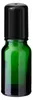 5x Grüne Glasflasche 10 ml Roll-On mit schwarzem Verschluss Produktbild-Vorschau 4