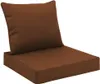 Outdoor Kissen Set für Rattan/Korbsessel, Rückenlehne Produktbild-Vorschau 1