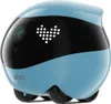 A blue robot with a black stripe and a heart-shaped LED display. Produktbild-Vorschau