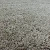 Teppich Wohnzimmer Hochflor Natur 80x80 Rund Unicolor - Produktbild-Vorschau 4