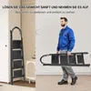 SevenComfort Trittleiter 4 Stufen Stehleiter Klappleiter Produktbild-Vorschau 4