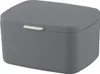 A gray storage box with a white latch on a white background. Náhled obrázku produktu