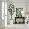 HAUSPROFI Kunstpflanze Olivenbaum 180 cm,Realistische Olive Produktbild-Vorschau 8