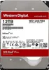 A close-up, front-facing view of a Western Digital 12TB Red Plus NAS Hard Drive. Náhľad obrázku produktu