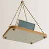 2er Set Jute Hängeregal Regalbrett im Vintage Stil, 32 cm Produktbild-Vorschau 5