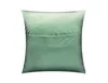 2-Set SAMT KISSENBEZUG 40x40cm SALBEIFARBE Velours Produktbild-Vorschau 2
