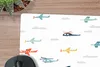 MuchoWow® Mauspad Mousepad Schnittmuster - Hubschrauber - Produktbild-Vorschau 2