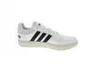 A white Adidas sneaker with black stripes is shown against a white background. Anteprima dell’immagine prodotto