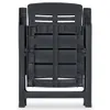vidaXL Chaises longues de jardin 6 pcs. Anthracite - Voir les images du produit 7