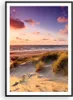 Gerahmtes Poster - Schwarzer Rahmen - Meer Strand Düne - Produktbild-Vorschau 1