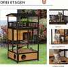 Katzenhaus Katzenhütte Outdoor Katzenhaus, wetterbest?ndig, Produktbild-Vorschau 4