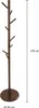 QUVIO Holzgarderobe - 175 cm hoch - 8 Haken - Produktbild-Vorschau 1