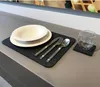 Oblique Unique Filz Platzmatten Filz Untersetzer Produktbild-Vorschau 2
