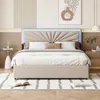 Letto imbottito INONEFT, 160x200 cm, con 4 cassetti. Letto Anteprima dell’immagine prodotto 2