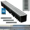 KOTARBAU® Entwässerungsrinne Garagenset 3 Meter System A15 Produktbild-Vorschau 1