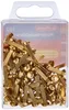 clip per sacchetti a testa tonda herlitz, color ottone, 15 Anteprima dell’immagine prodotto 4