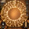 LED Lichterkranz Ø 30 cm mit 200 LEDs Warmweiß, Produktbild-Vorschau 1