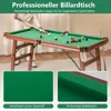 GOPLUS Klappbarer Billardtisch, Tragbarer Billiard Tisch Produktbild-Vorschau 3