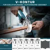Hydraulische Presszange Rohrpresszange Crimpzange V-Kontur Produktbild-Vorschau 3