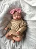 49CM Bawełna Body Reborn Rosalie Sleeping Polular Miękkie Podgląd zdjęcia produktu 5